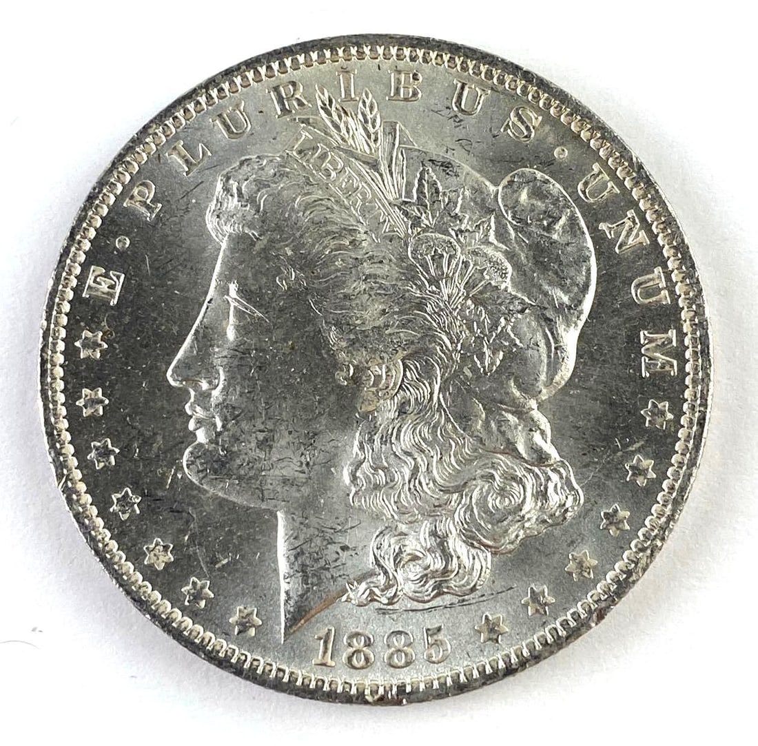 1885 O US Morgan Silver Dollar (1 of 2)