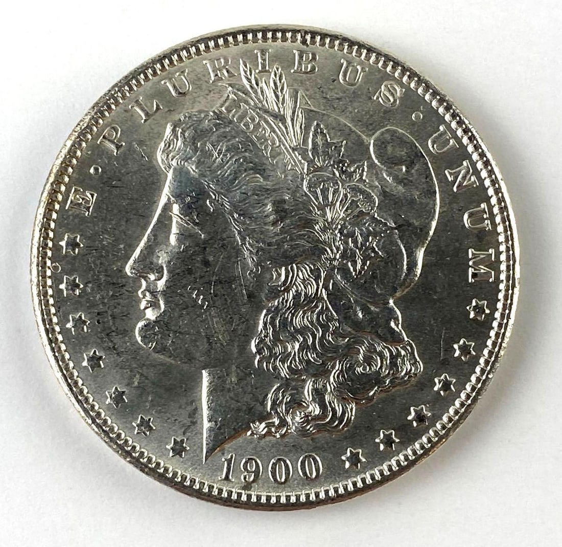 1900 US Morgan Silver Dollar (1 of 2)