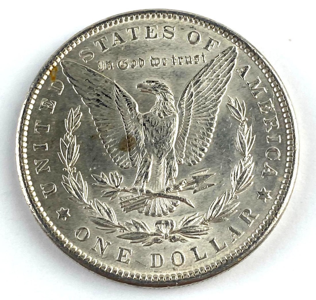 1889 US Morgan Silver Dollar - 2