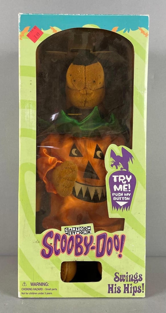 Gemmy Halloween Groovin' Scooby Doo Animated Doll: Original packaging, 14 1/2" figure