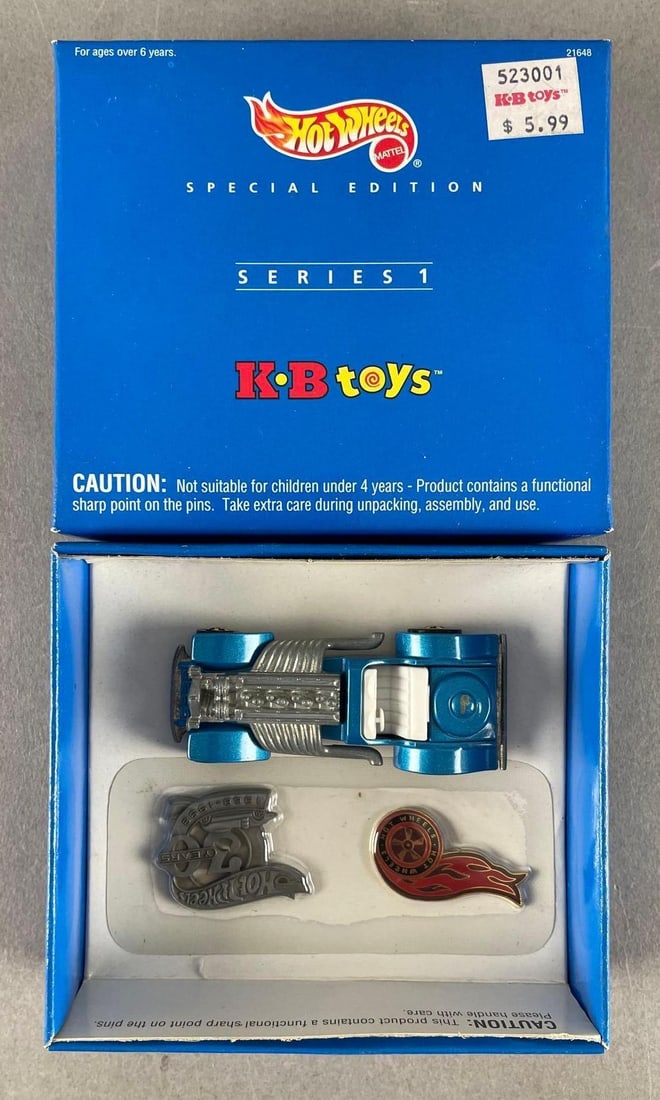 Mattel Hot Wheels K B Toys Die-Cast Car: Special edition series 1