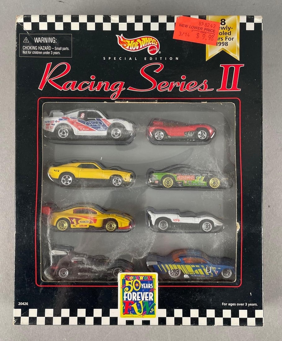 Mattel Hot Wheels Racing Series II Die-Cast Car Set: Special edition