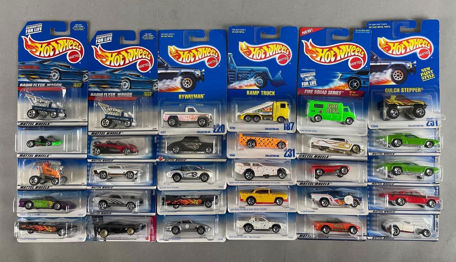Group of Mattel Hot Wheels Die-Cast Vehicles: Includes Astana hotto, 40 ford coupe