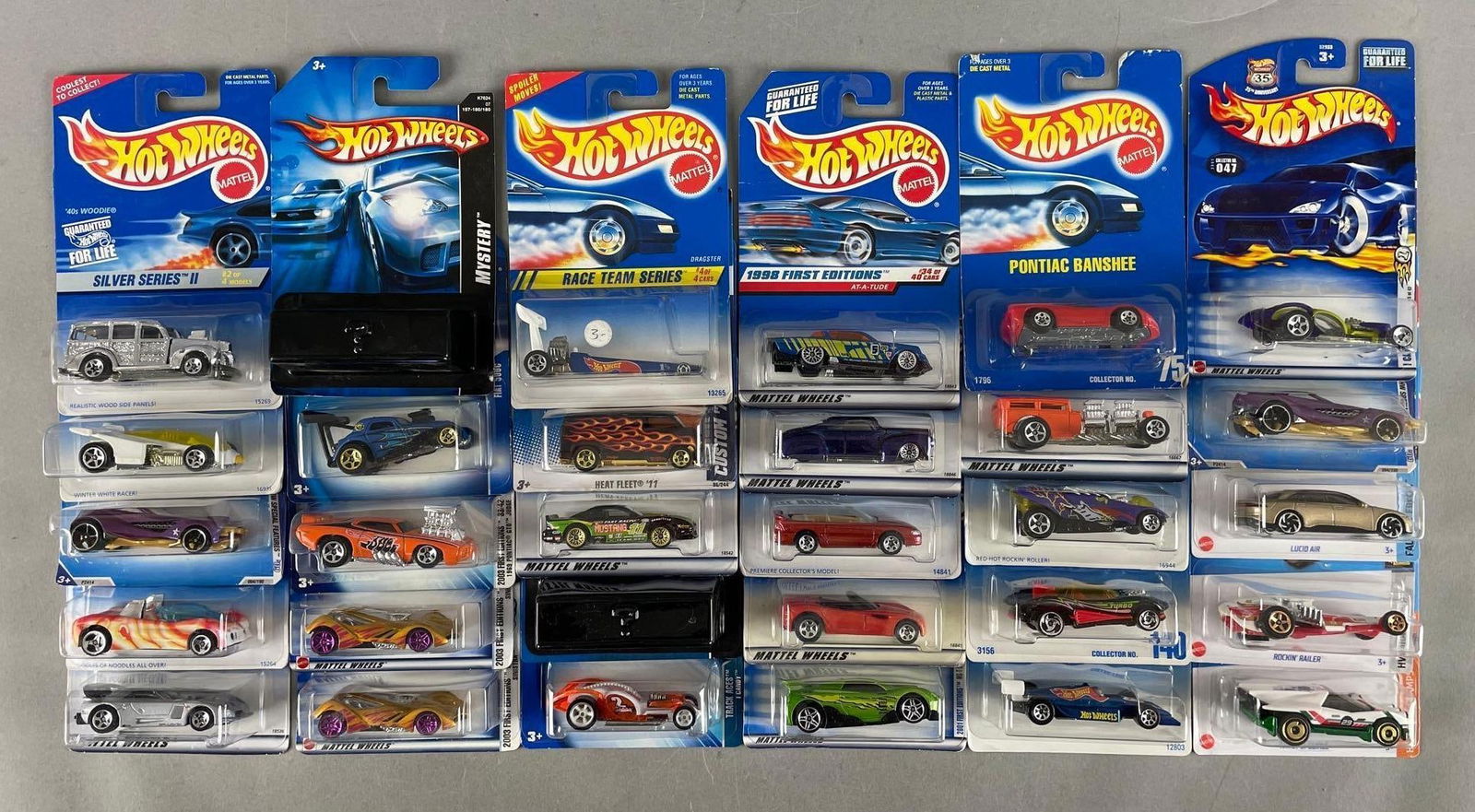 Group of Mattel Hot Wheels Die-Cast Vehicles: Includes I candy, rally speciale