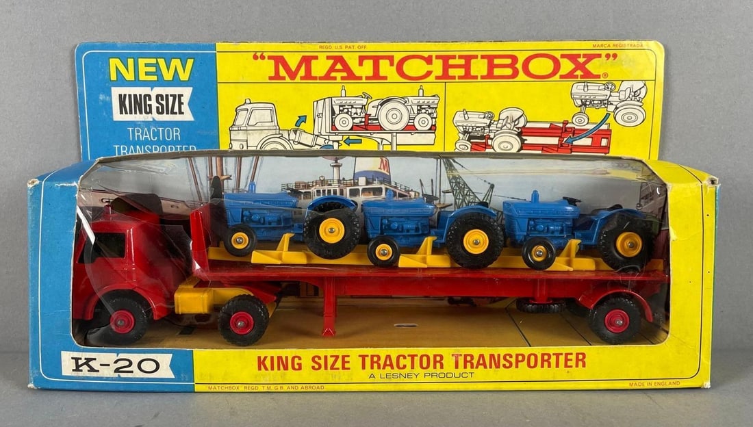 Lesney Matchbox King Size Tractor Transporter Die-Cast Vehicle (1 of 3)