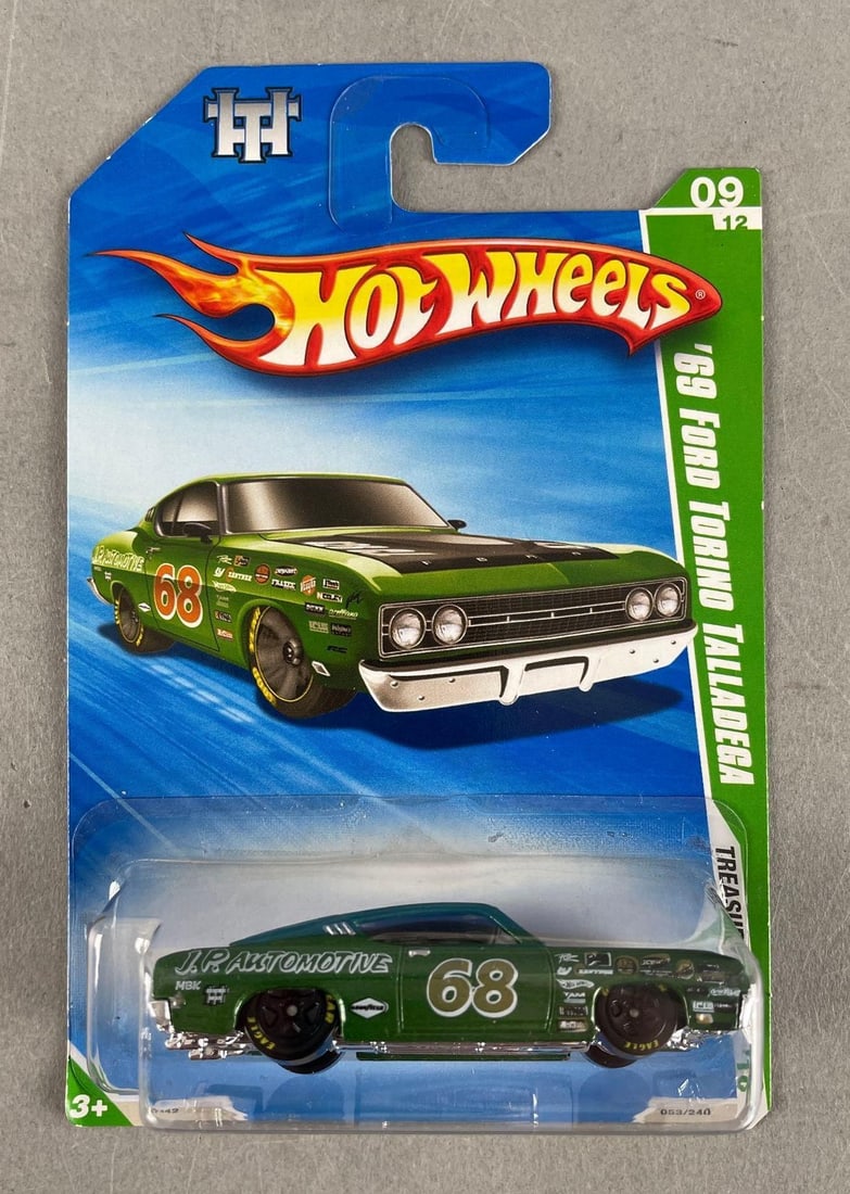 Mattel Hot Wheels Treasure Hunt '69 Ford Torino Talladega: 1/64 scale Die-cast