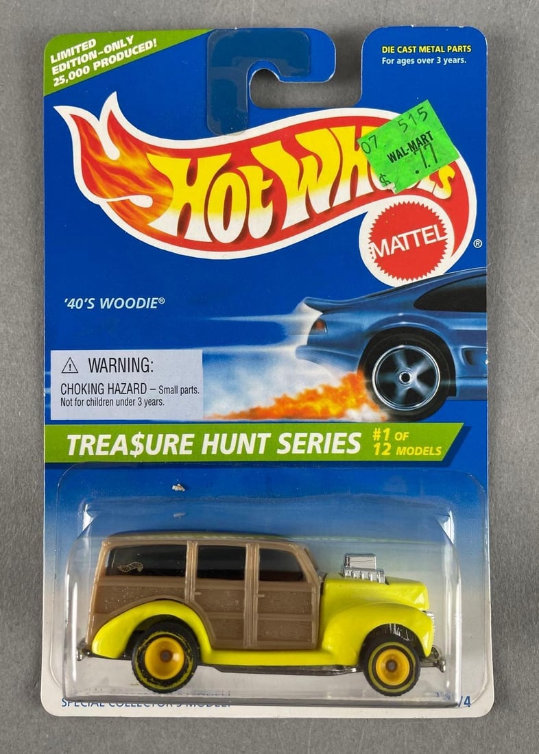 Mattel Hot Wheels Treasure Hunt '40s Woodie: Diecast