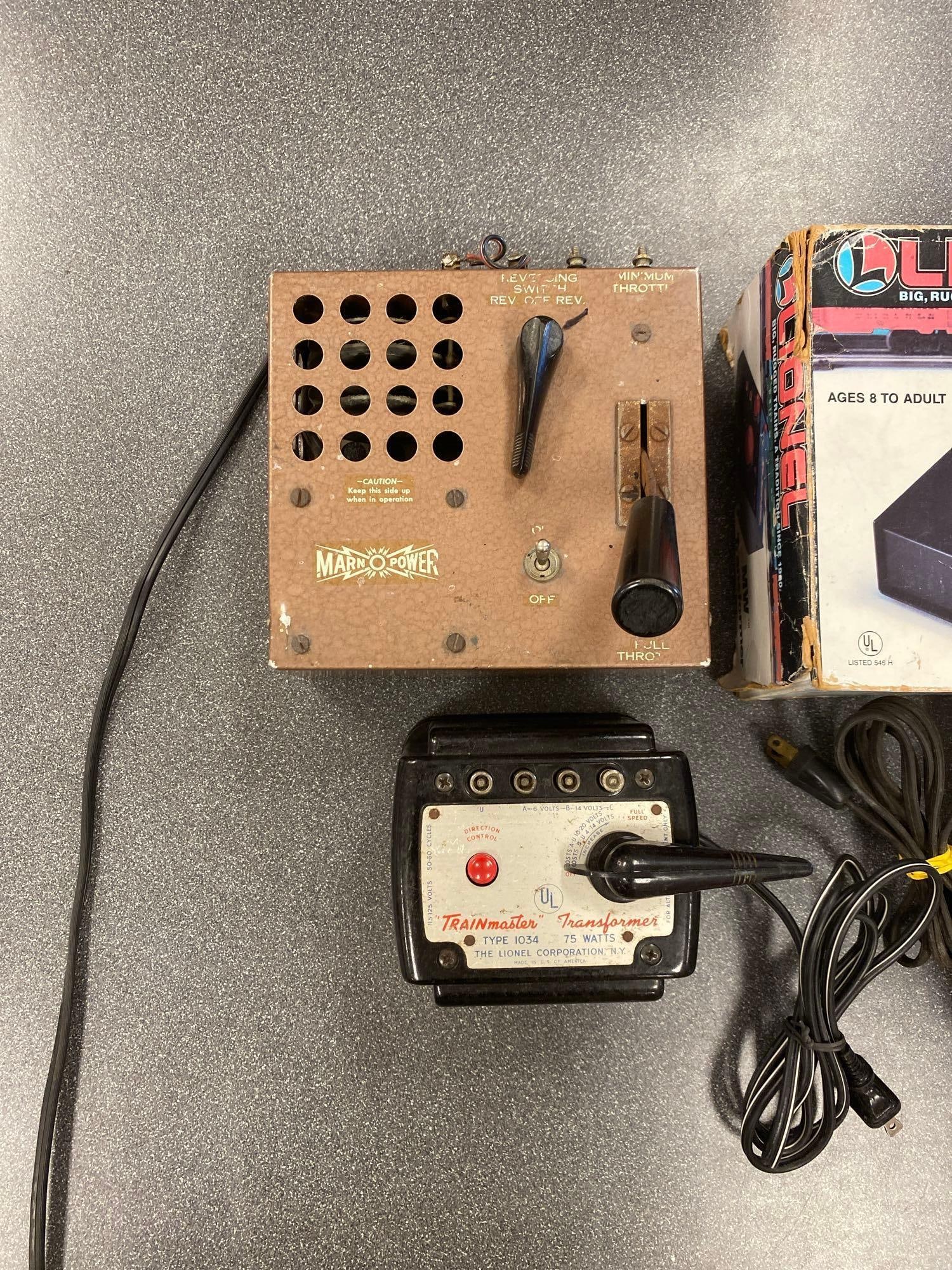 Group of 4 Model Train Transformers - 2