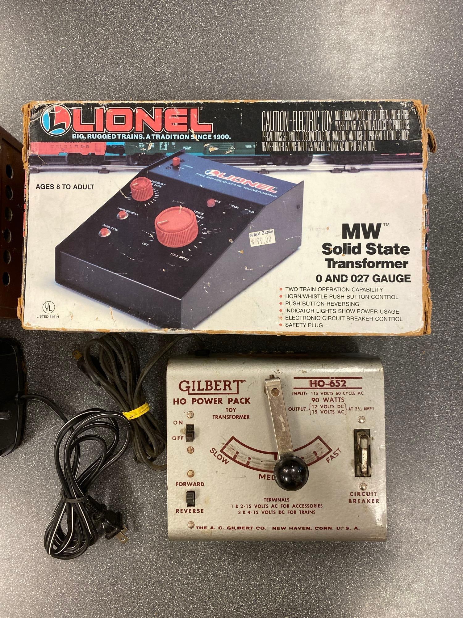 Group of 4 Model Train Transformers - 3