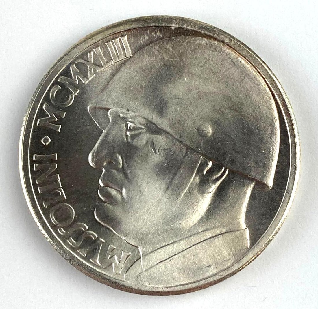 1932 Italian Mussolini Commemorative Coin: 1932 Italian Mussolini Commemorative Coin