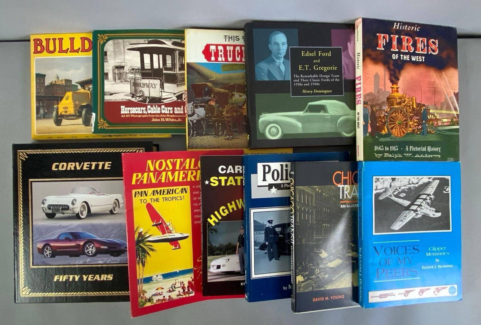 Group of Assorted Vehicle Books (1 of 3)