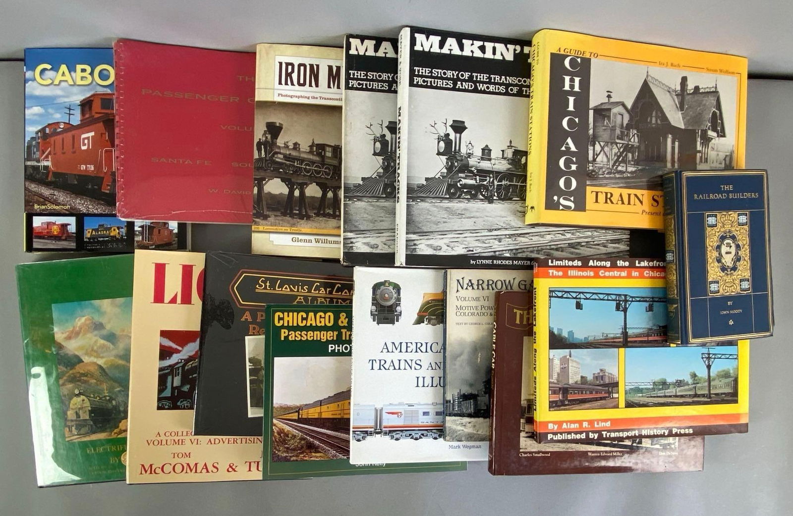 Group of Assorted Train and Railroad Books (1 of 3)
