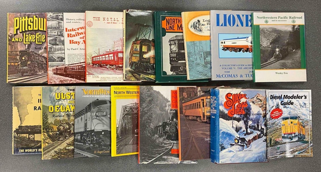 Group of Assorted Train and Railway Books (1 of 3)