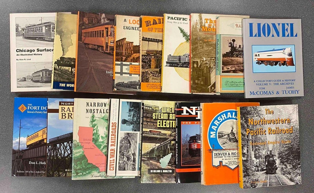 Group of Railway and Train Books (1 of 3)