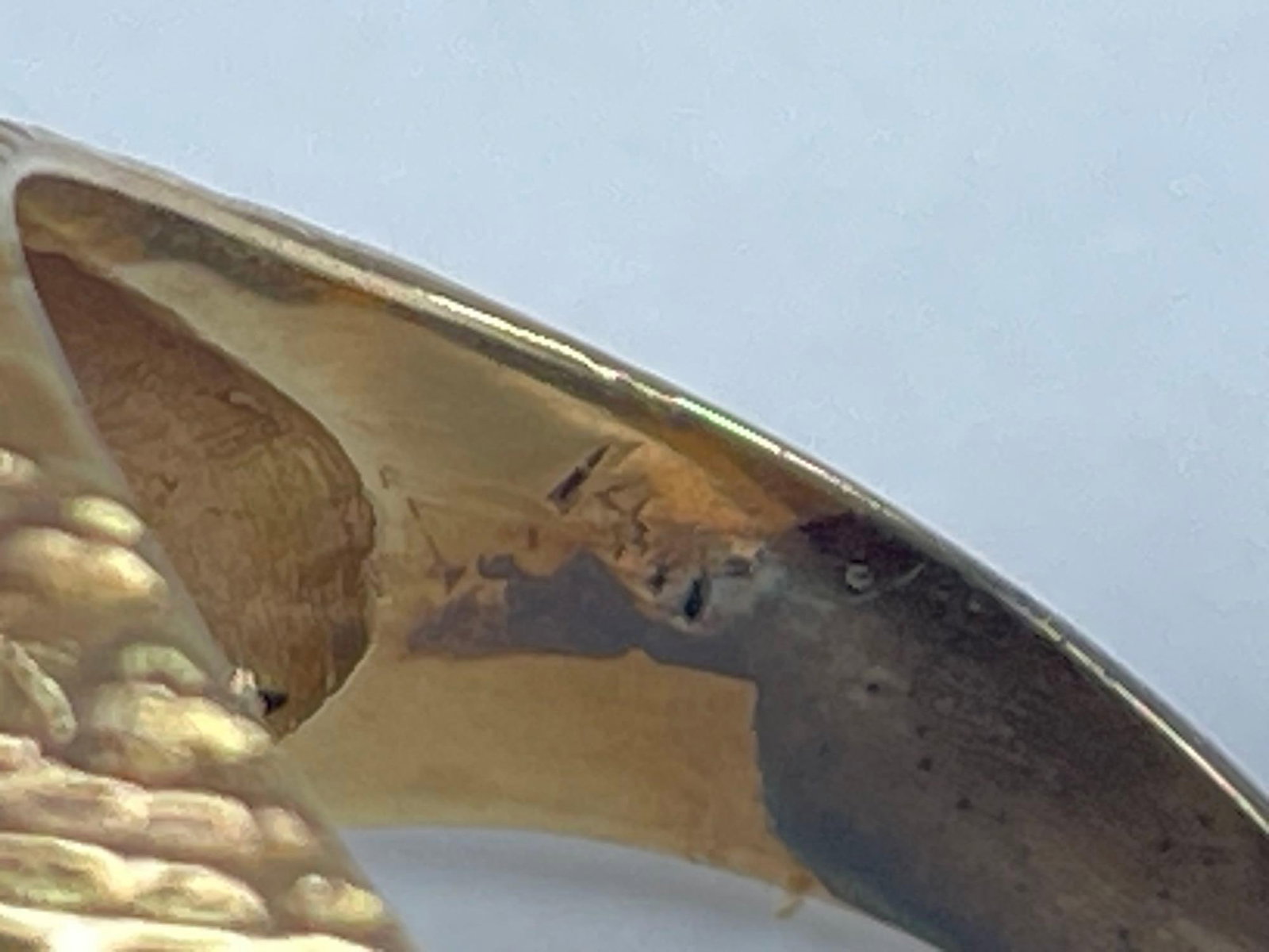 14K Gold Ring with Liberty Head Coin Setting - 4