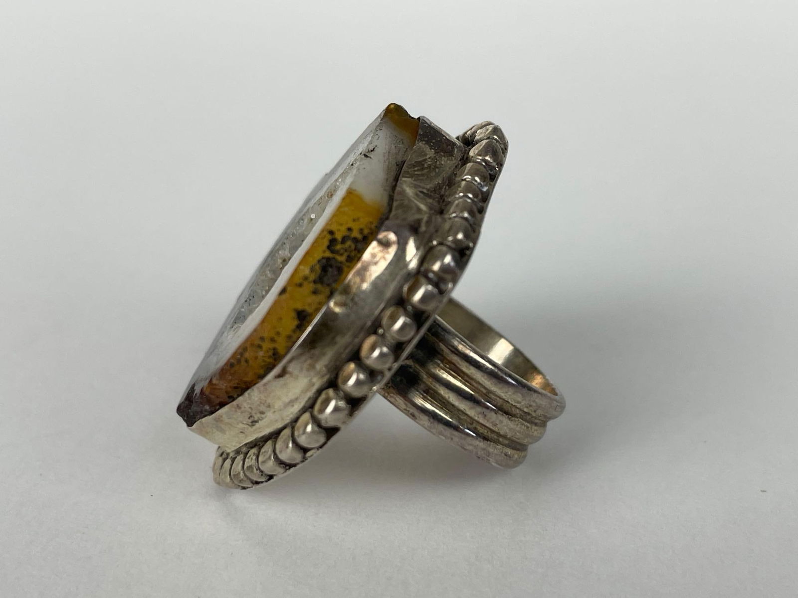 Sterling Silver Geode Ring - 2