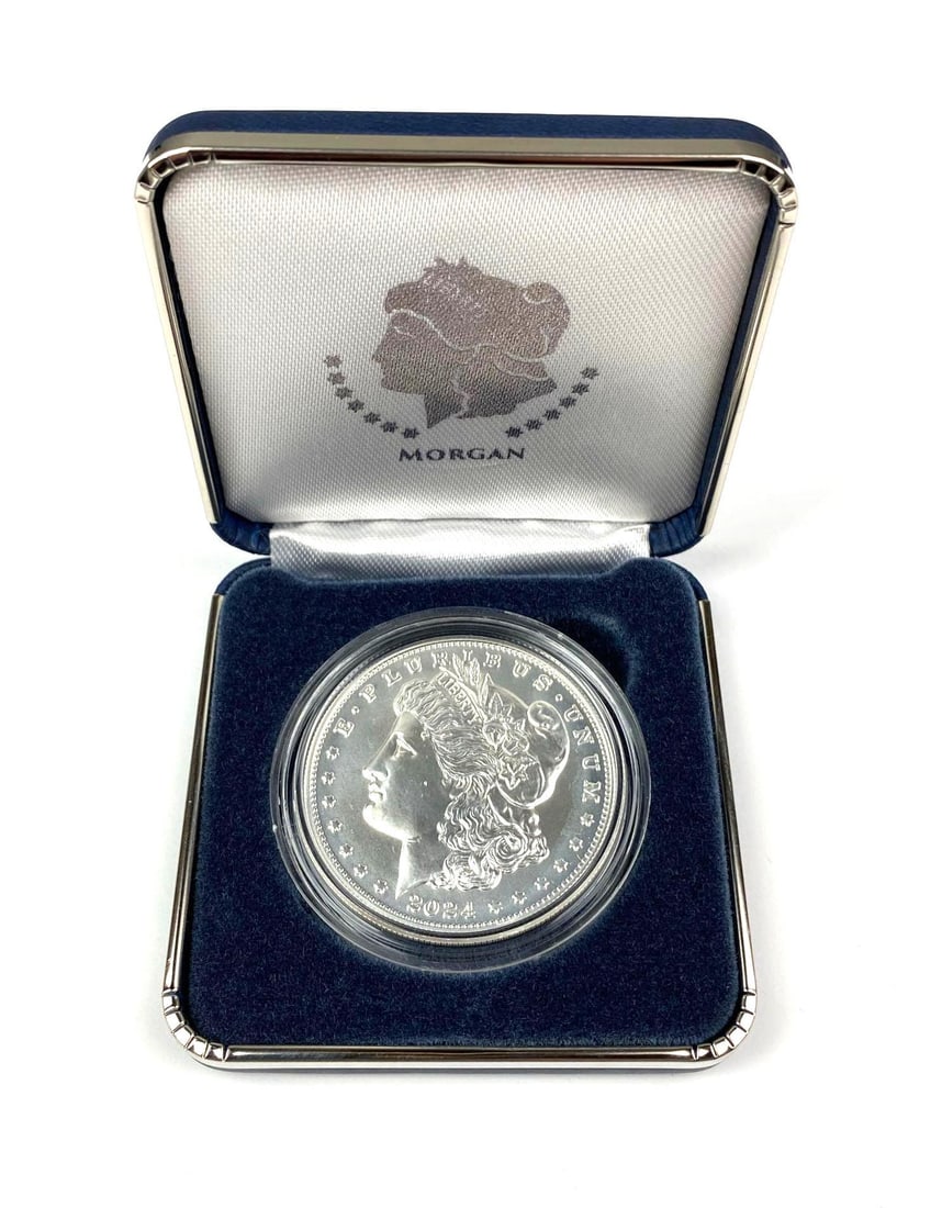 2024 US Mint Philadelphia Morgan Silver Dollar: Includes COA