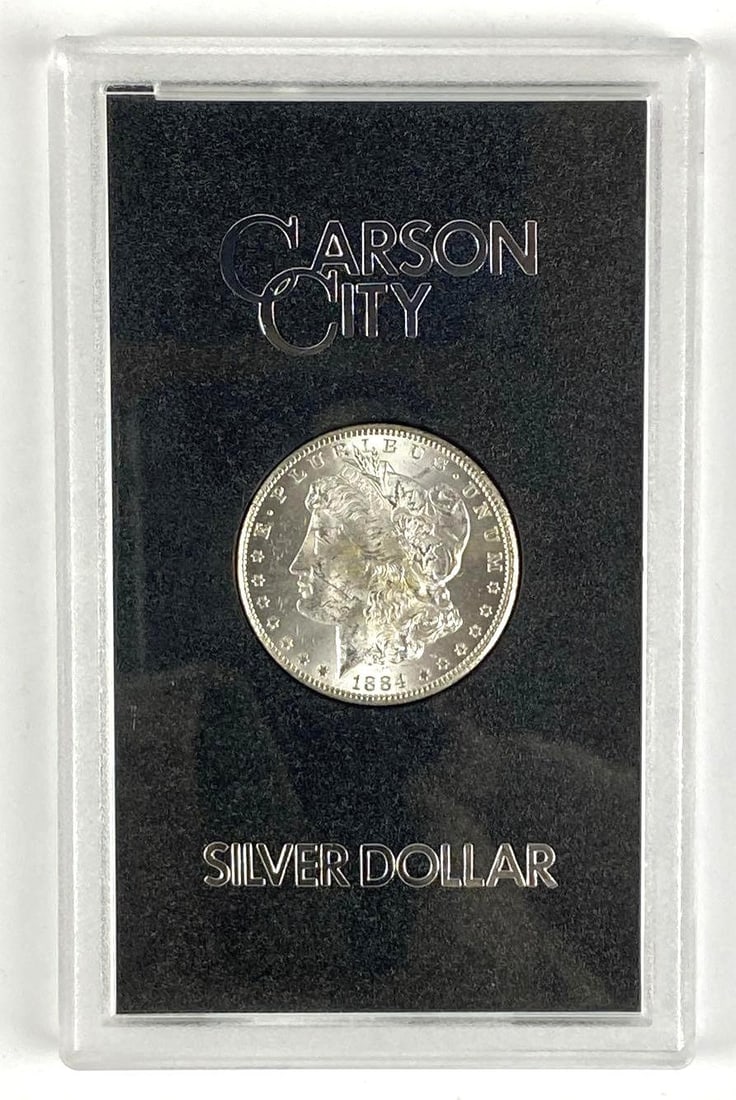 1884 US Mint CC Morgan Silver Dollar (1 of 3)