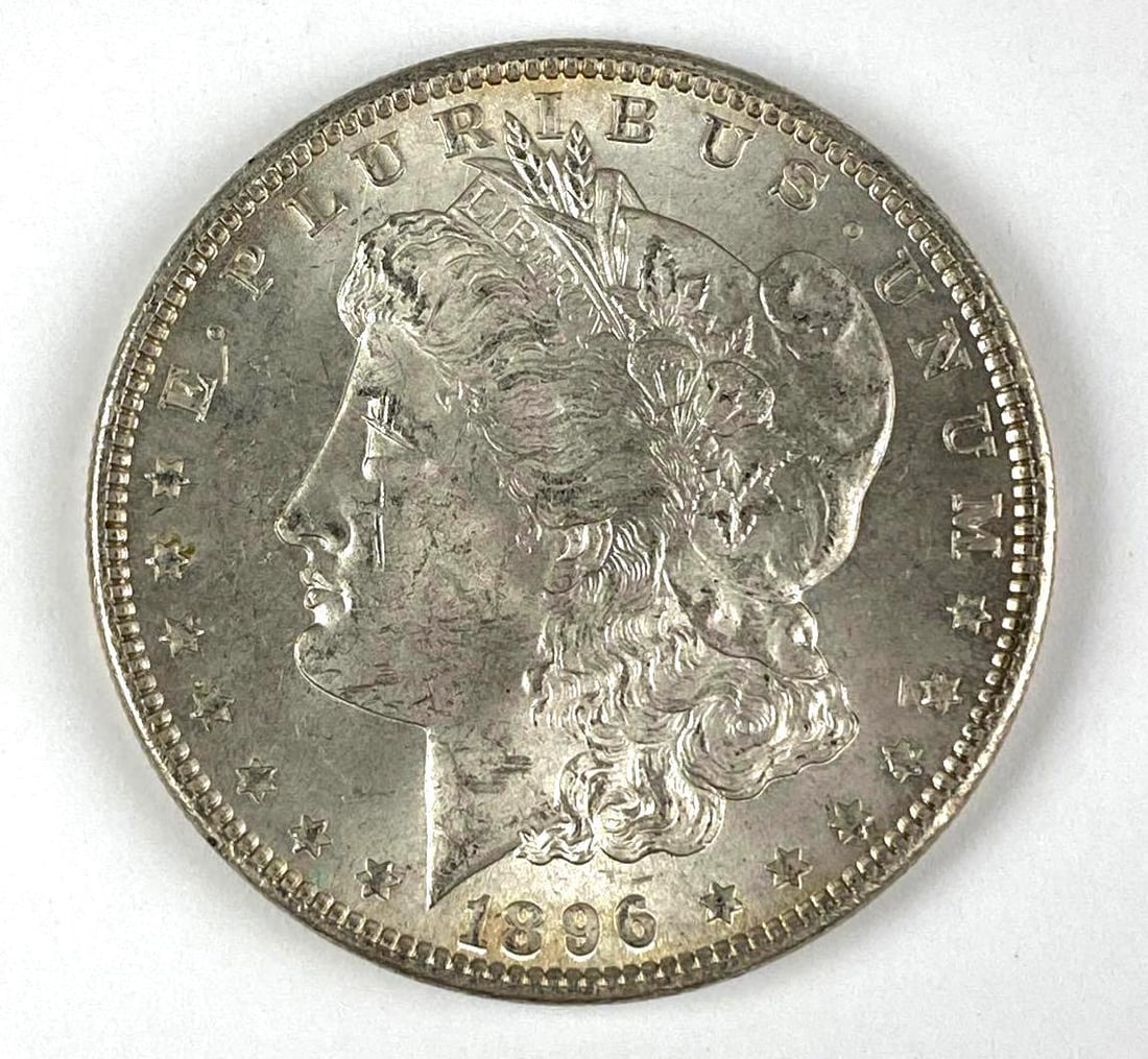 1896 US Morgan Silver Dollar: 1896 US Morgan Silver Dollar