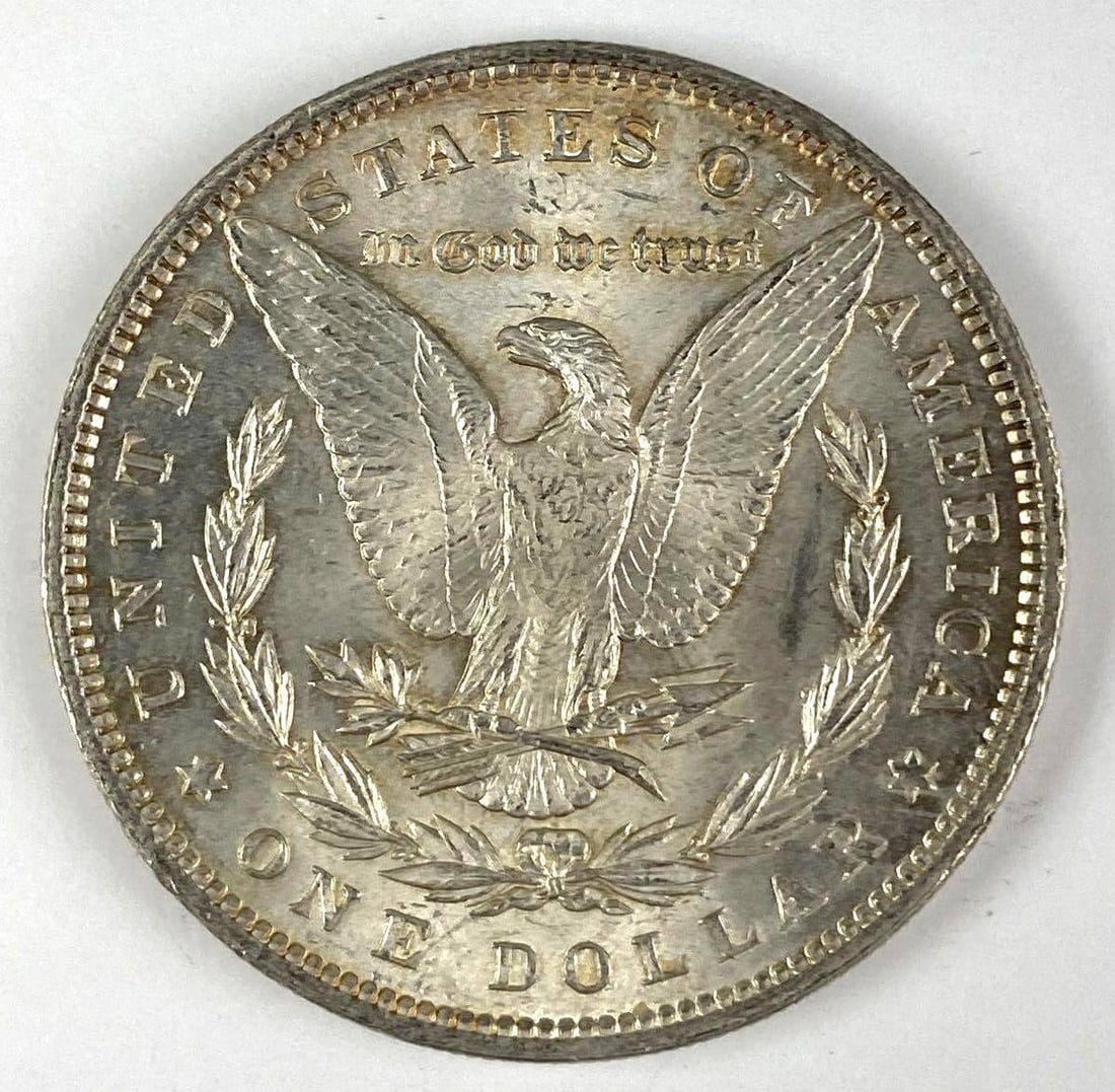 1896 US Morgan Silver Dollar - 2