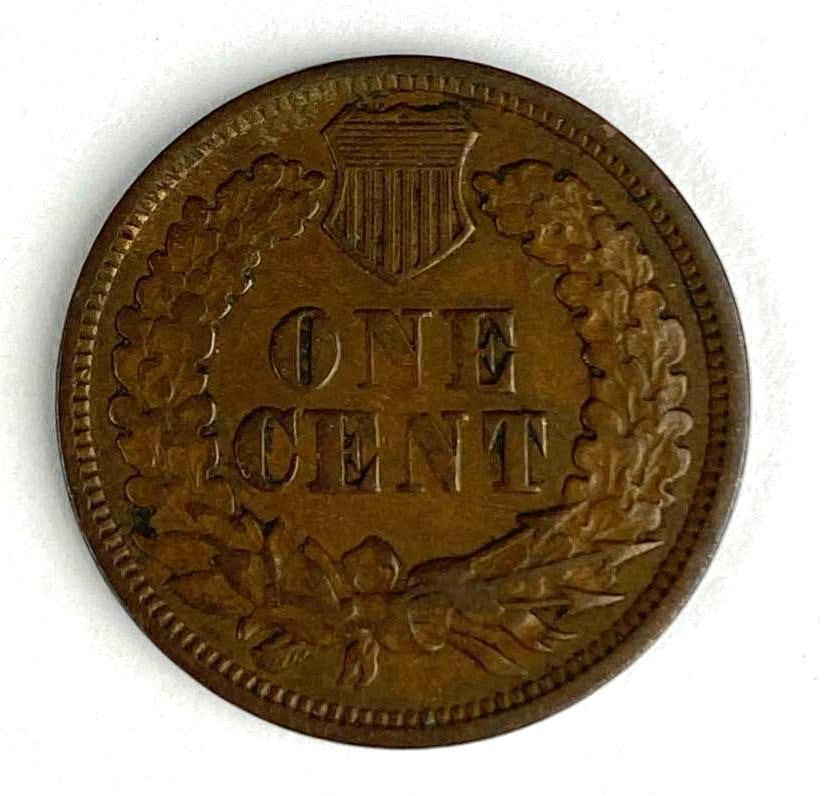 1869 US Indian Head Cent - 2