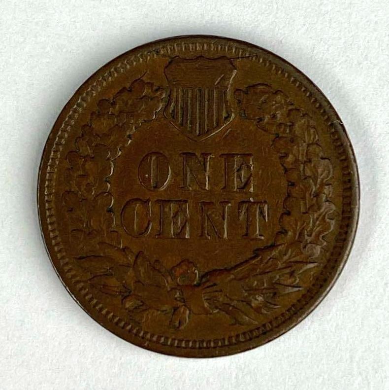 1870 US Indian Head Cent - 2