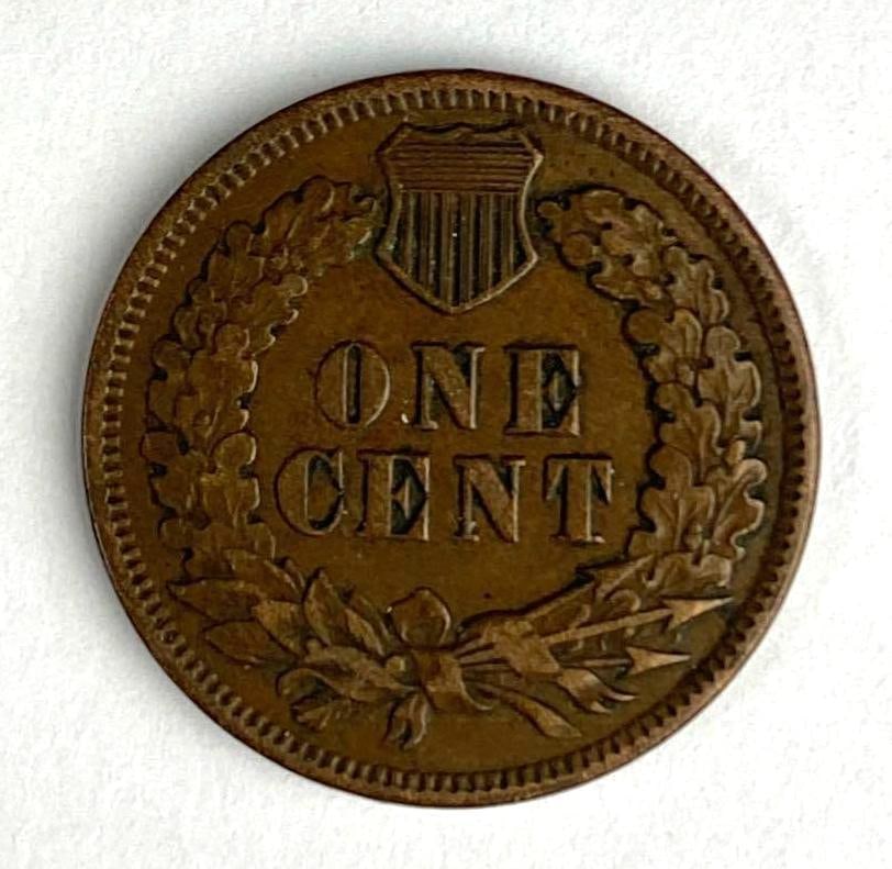 1871 US Indian Head Cent - 2