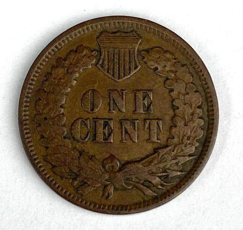 1878 US Indian Head Cent - 2