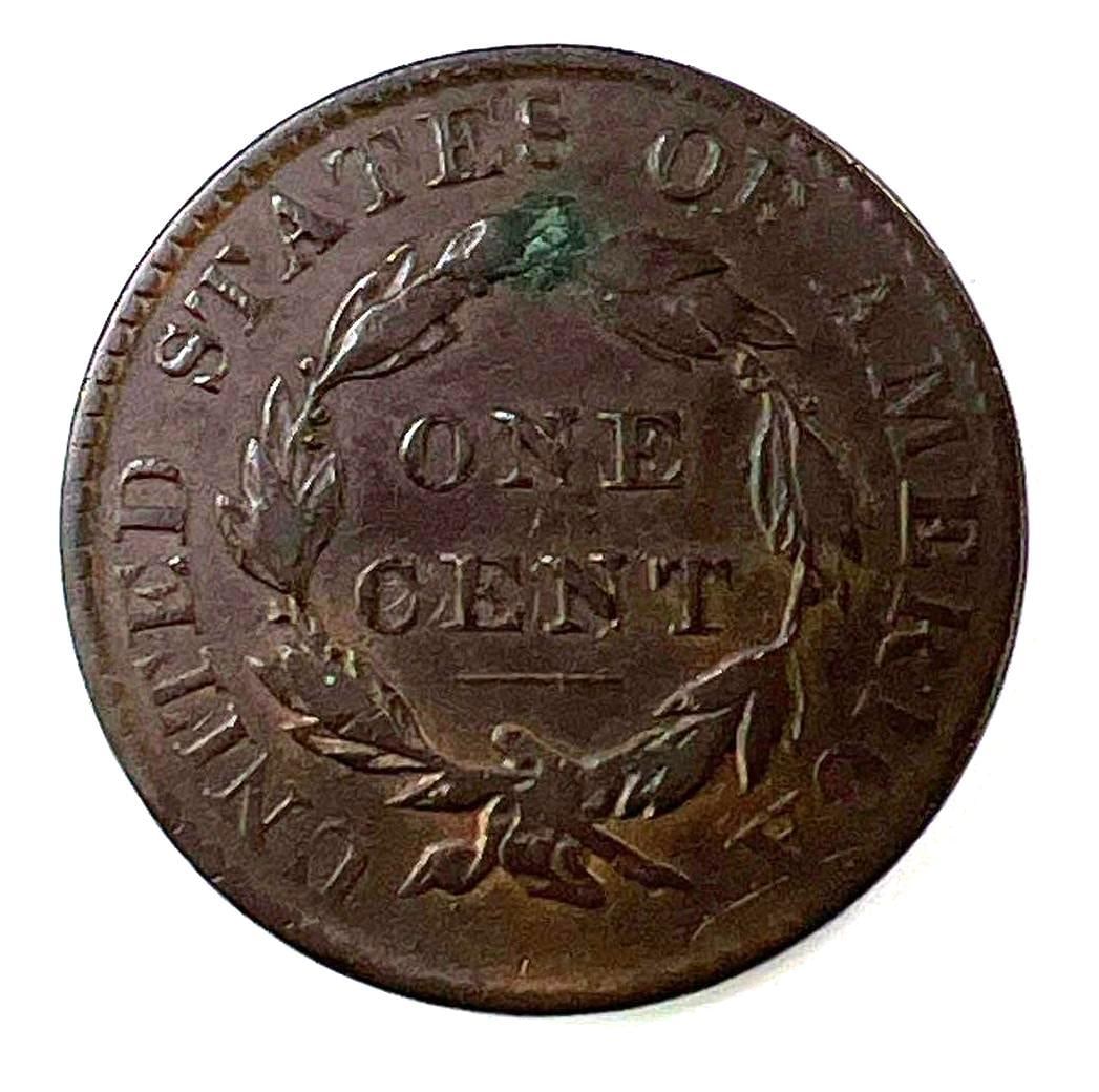 1824 Coronet Head Large Cent - 2