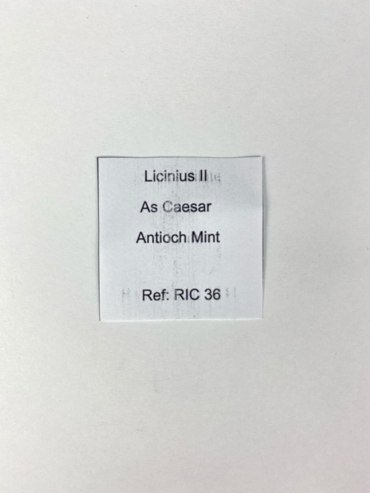 Licinius II As Caesar Antioch Mint - 3