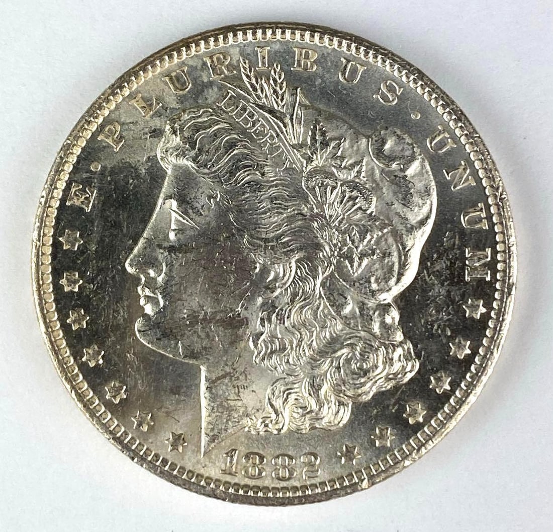1882 CC US Morgan Silver Dollar (1 of 2)