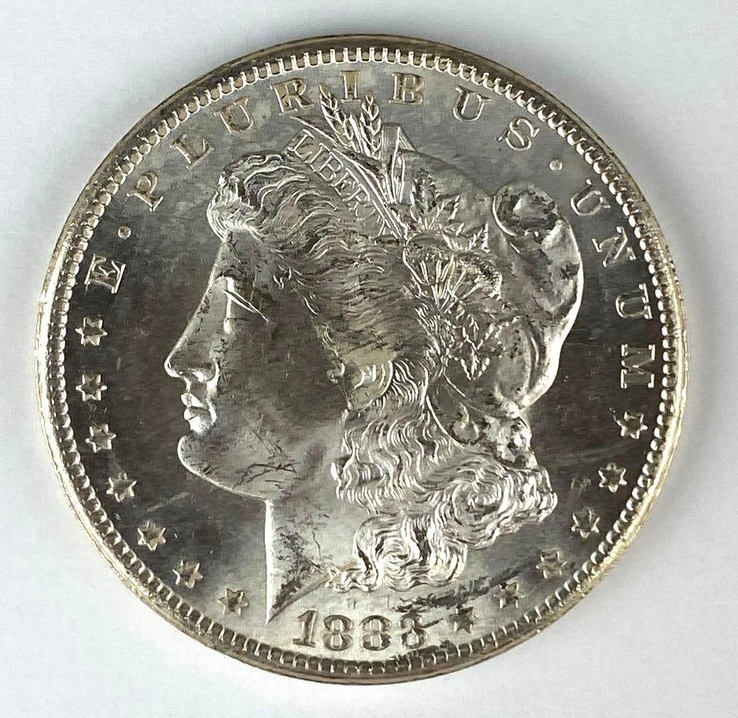 1883 CC US Morgan Silver Dollar (1 of 2)