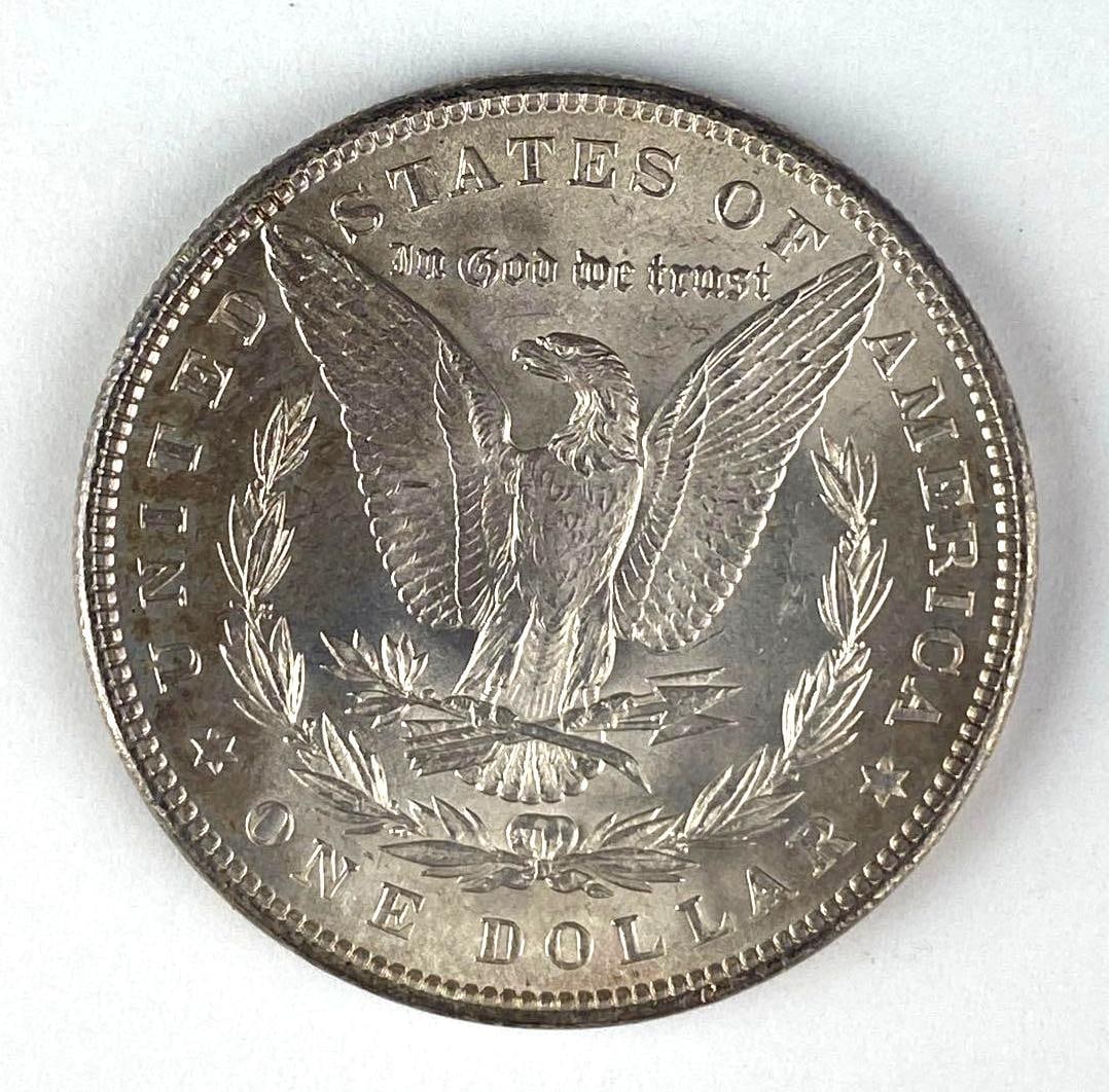 1885 US Morgan Silver Dollar - 2