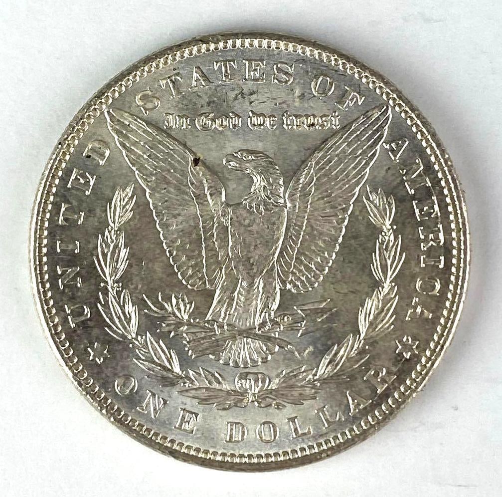 1887 US Morgan Silver Dollar - 2