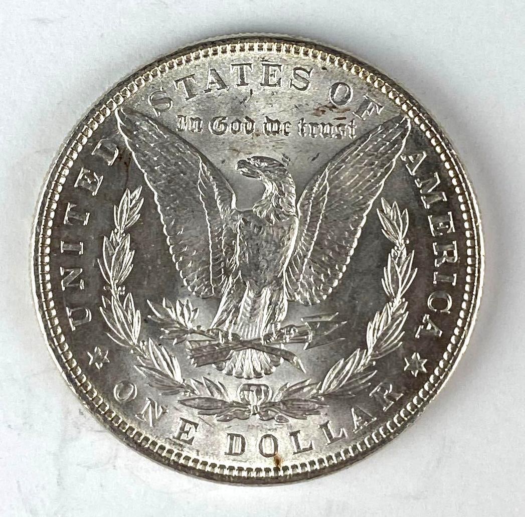 1887 US Morgan Silver Dollar - 2