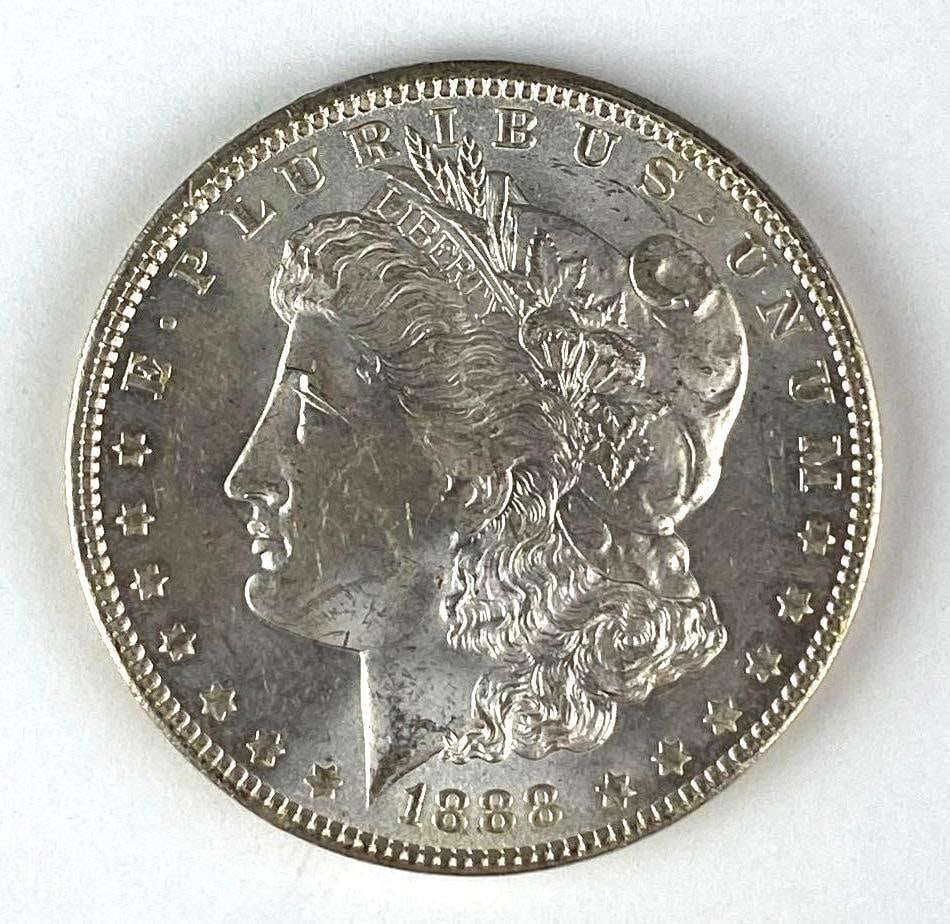 1888 O US Morgan Silver Dollar (1 of 2)