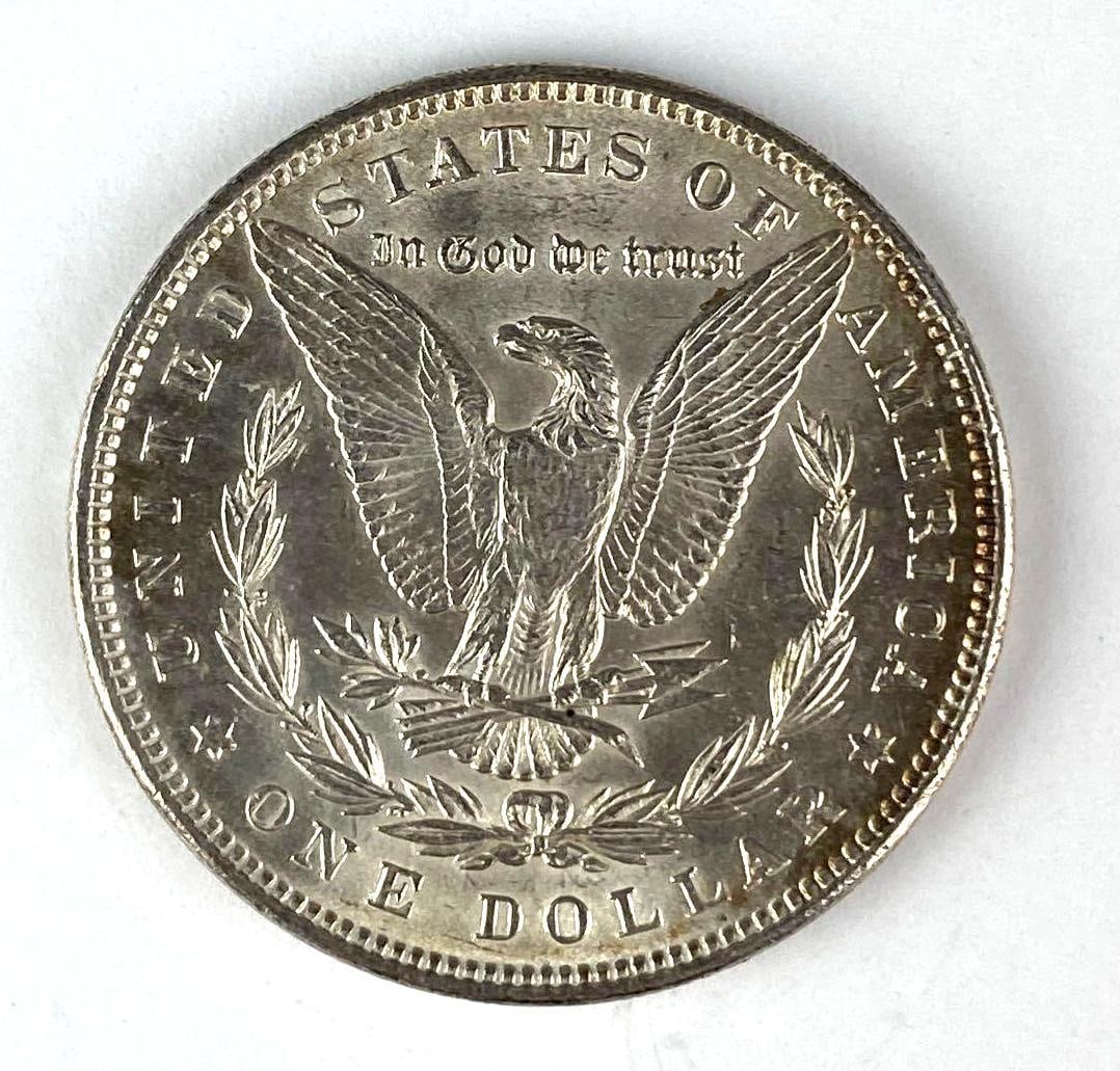 1889 US Morgan Silver Dollar - 2