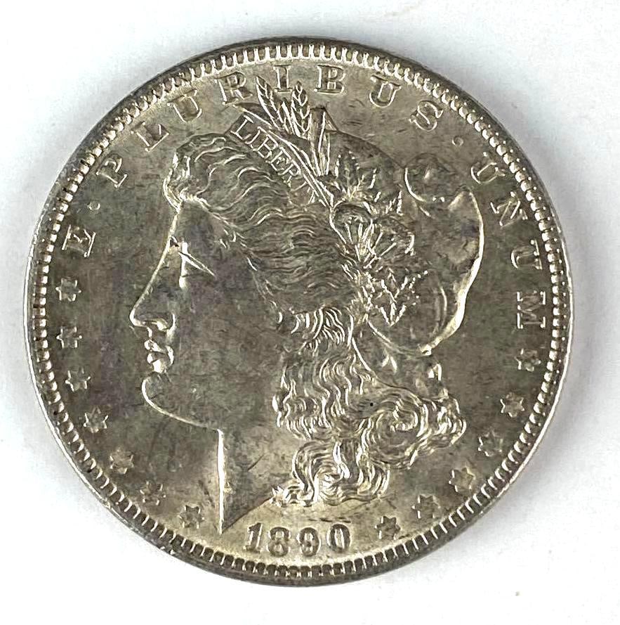 1890 US Morgan Silver Dollar: 1890 US Morgan Silver Dollar