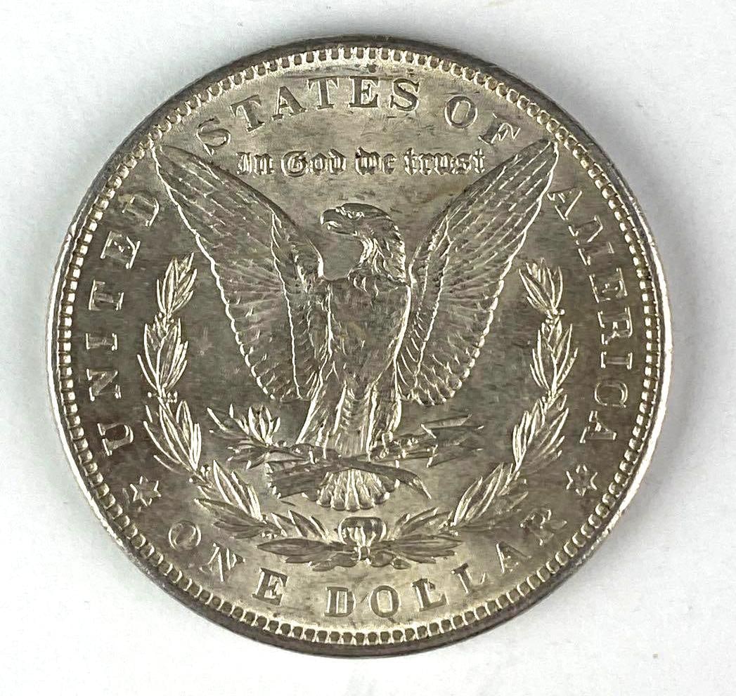 1890 US Morgan Silver Dollar - 2