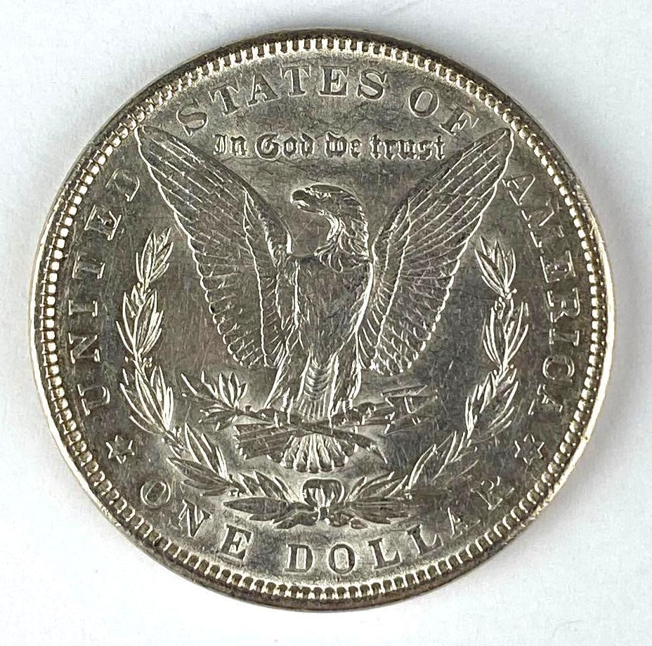 1890 US Morgan Silver Dollar - 2