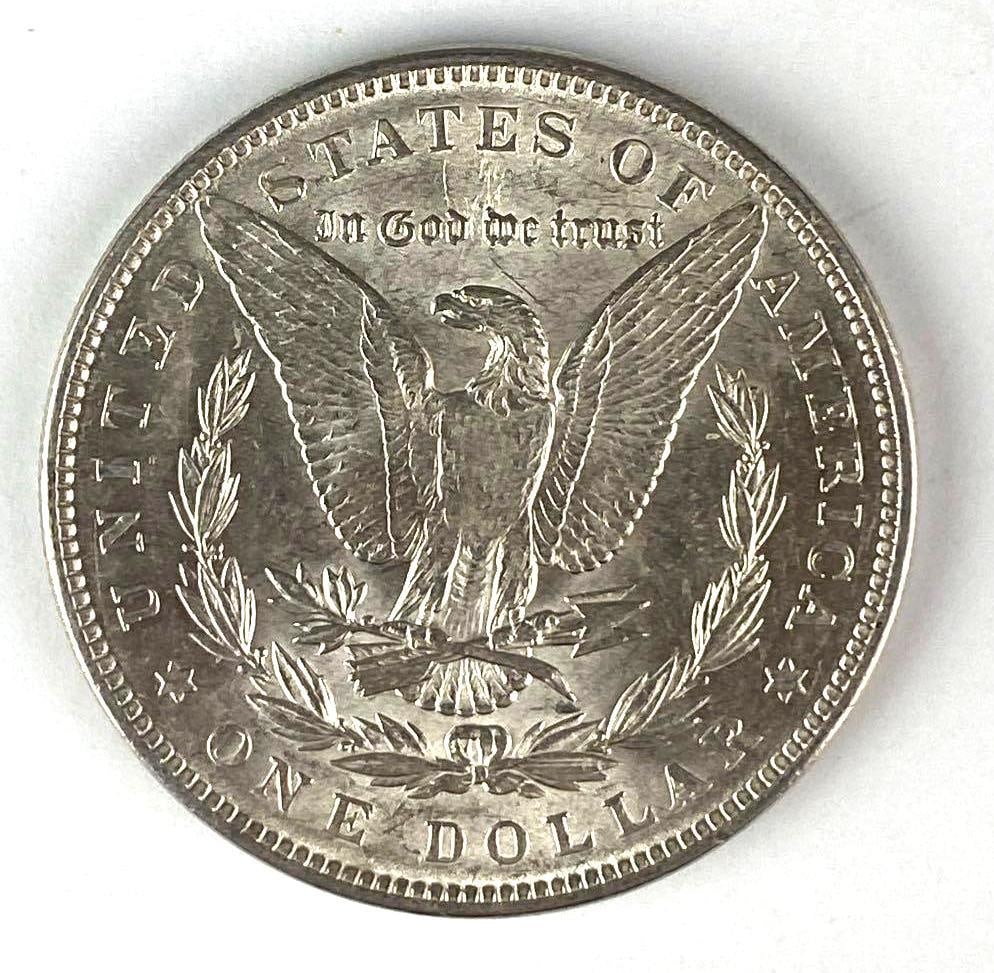 1890 US Morgan Silver Dollar - 2
