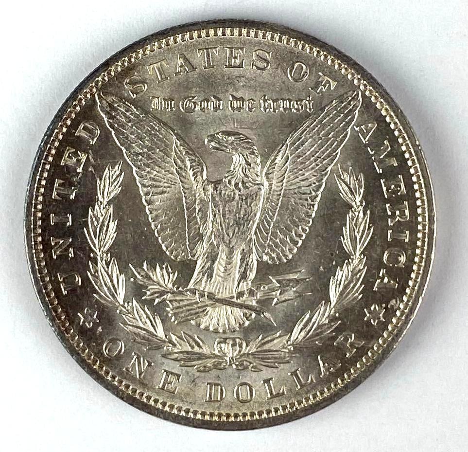 1890 US Morgan Silver Dollar - 2