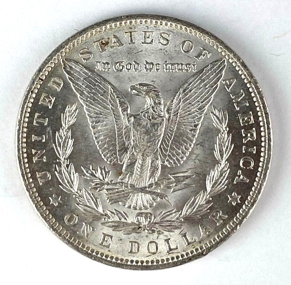 1890 US Morgan Silver Dollar - 2