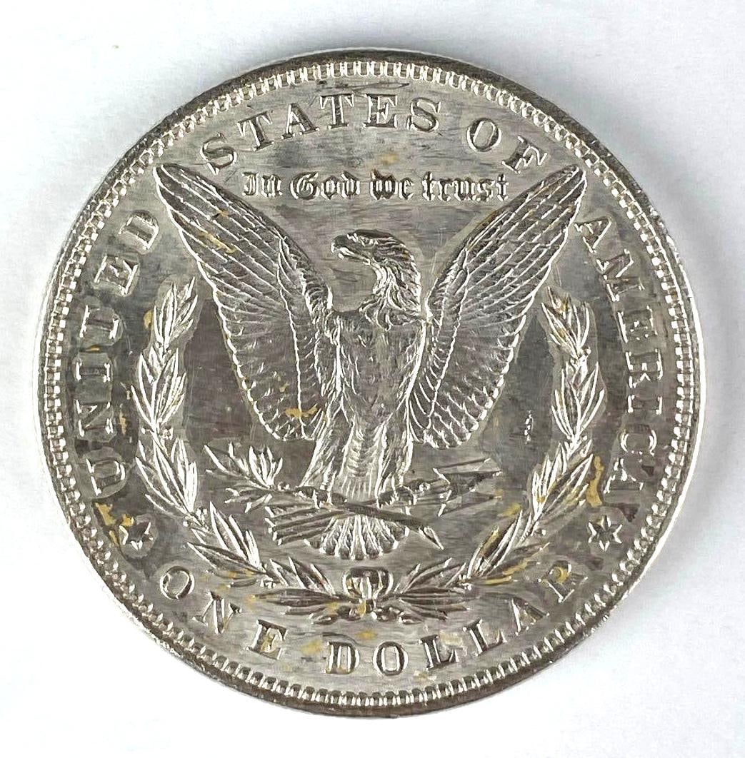 1896 US Morgan Silver Dollar - 2