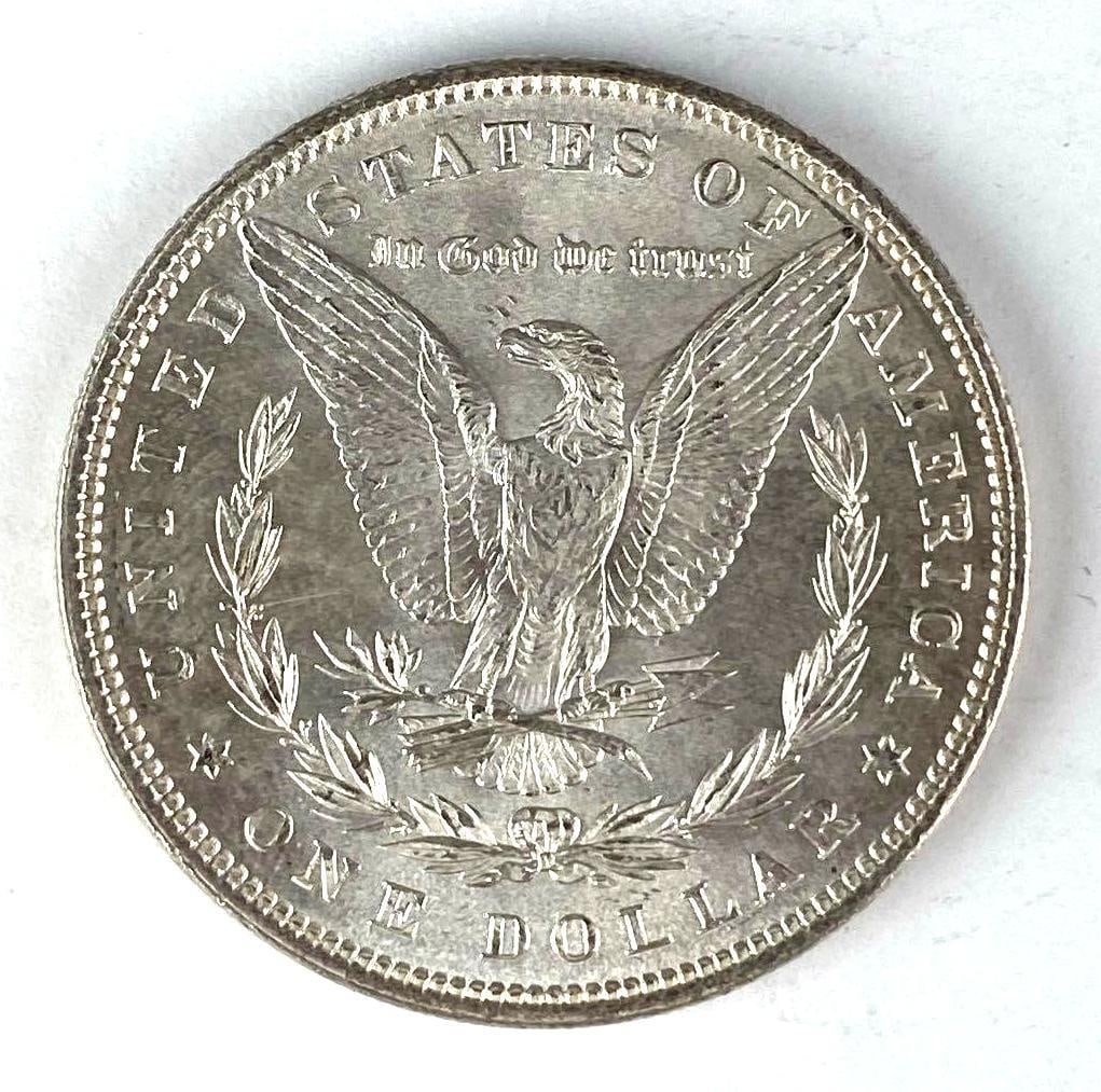 1898 US Morgan Silver Dollar - 2