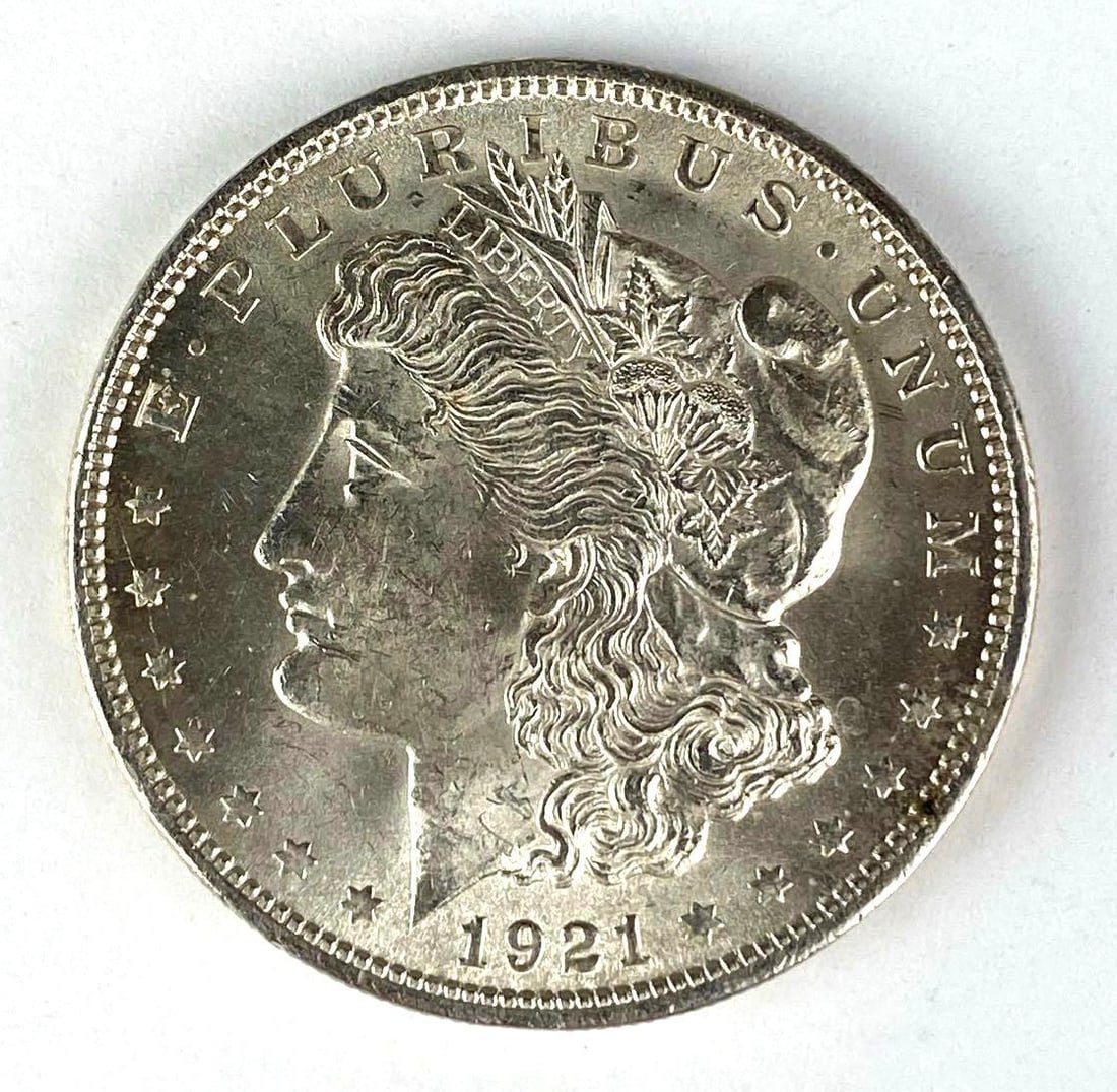 1921 US Morgan Silver Dollar: 1921 US Morgan Silver Dollar