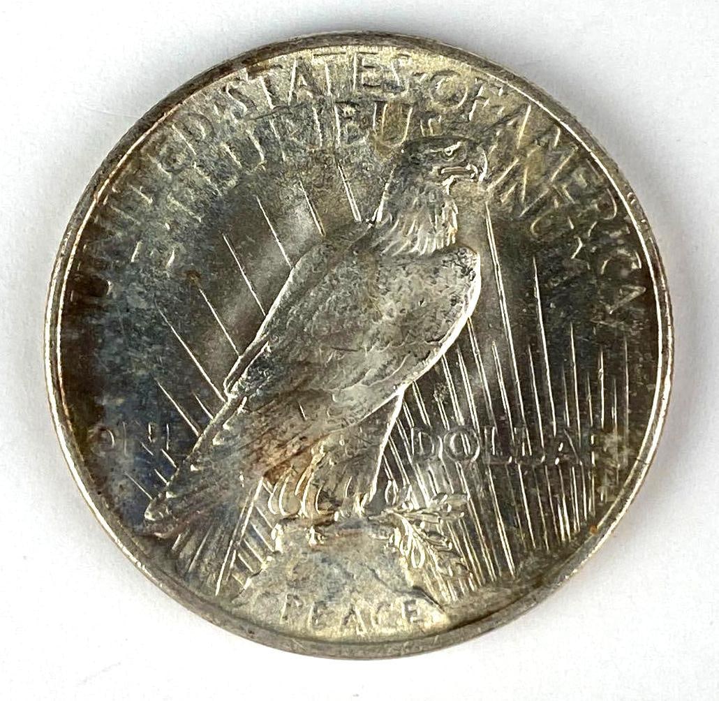 1922 US Peace Silver Dollar - 2