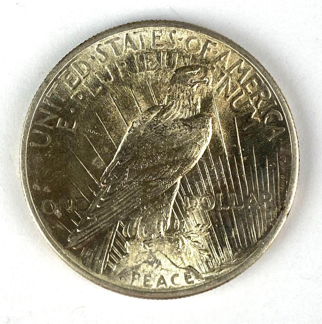 1924 US Peace Silver Dollar - 2