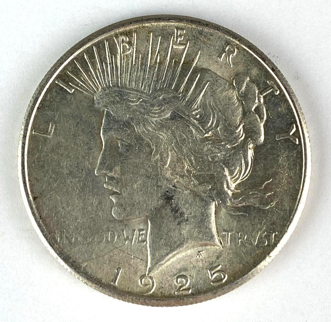 1925 S US Peace Silver Dollar: 1925 S US Peace Silver Dollar