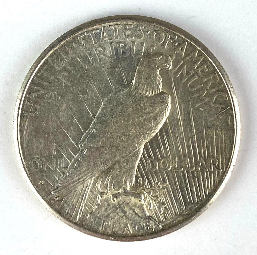 1925 S US Peace Silver Dollar - 2